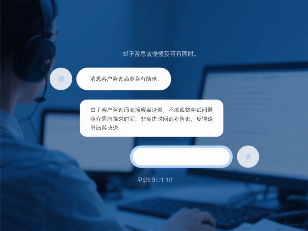 消息回复慢，如何应对？
由于客户咨询的高峰期较为