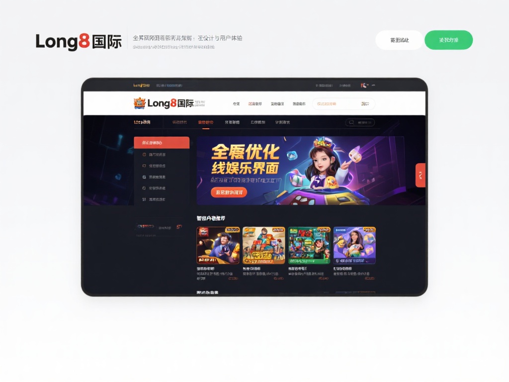 全面优化的界面设计与用户体验
Long8国际网页