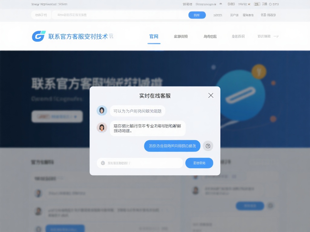 联系官方客服获取技术支持
官网通常配备了实时在线