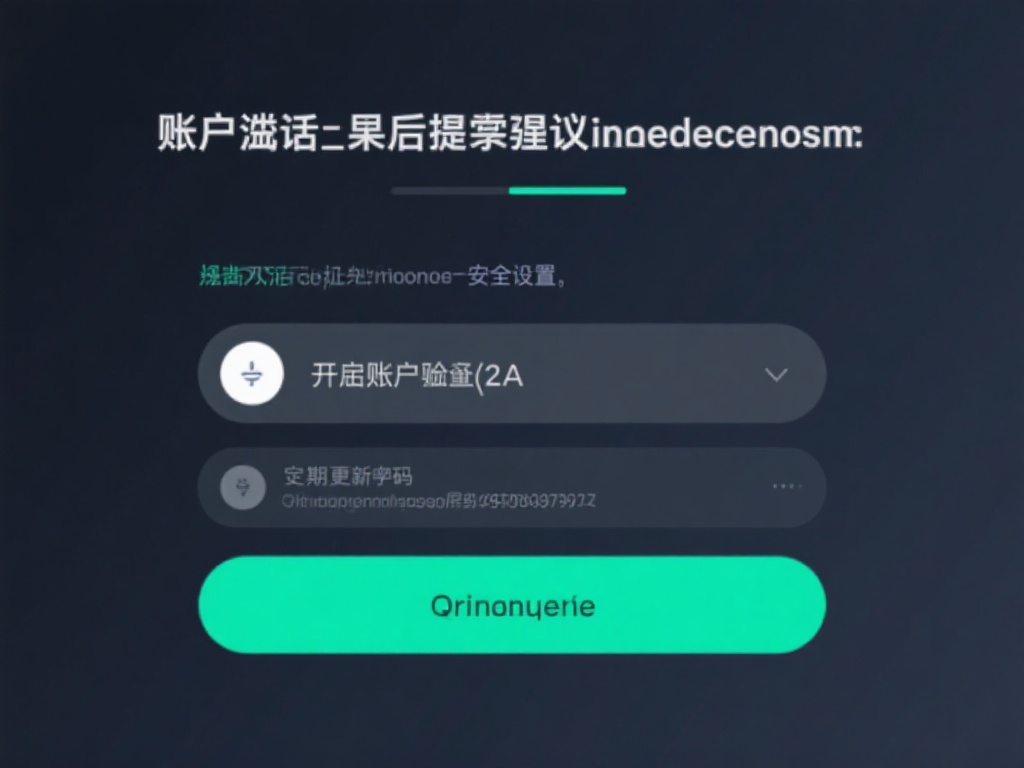 Long8娱乐账户注册及安全操作详细教程 账户激活后,建议进行安全设置。首先,开启双重验证(