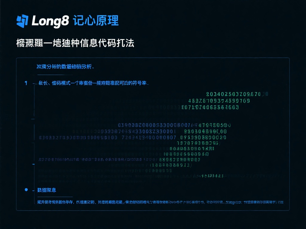 long8记号的核心原理是基于一种独特的信息编码算