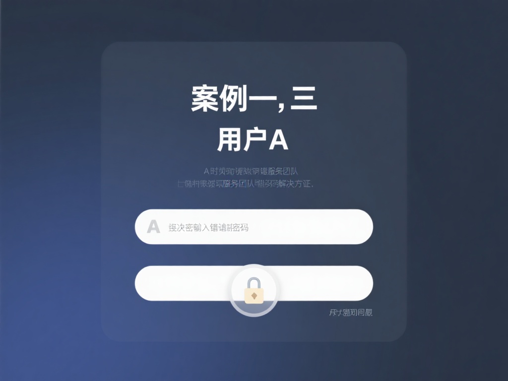 龙8国long8登录问题解决方案:全面解析与实用指南 案例一:用户A因多次输入错误密码,账户被锁定。